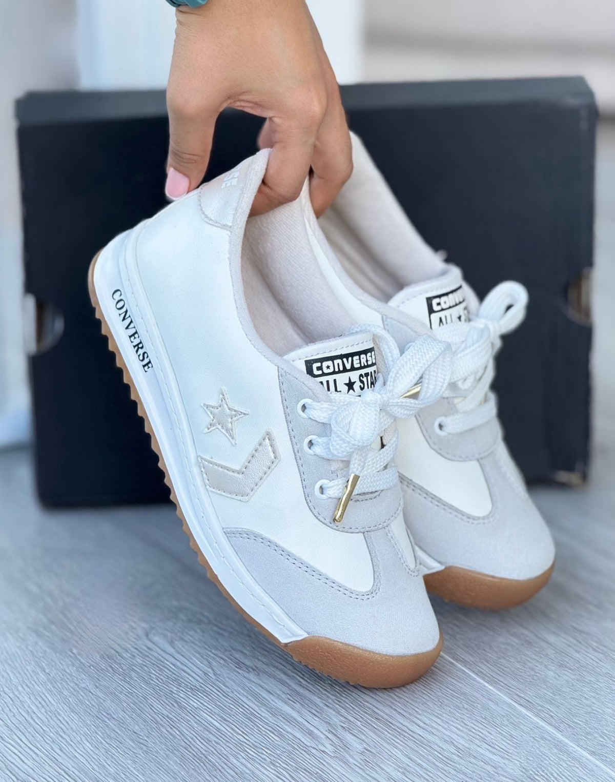 tenis deportivos estilo Converse All Star Dama